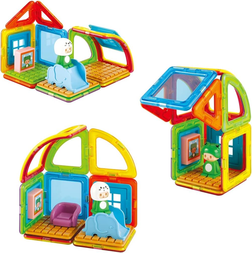ミニチュアルームセット Amazon.co.jp: ボーネルンド マグ・フォーマー ( MAGFORMERS